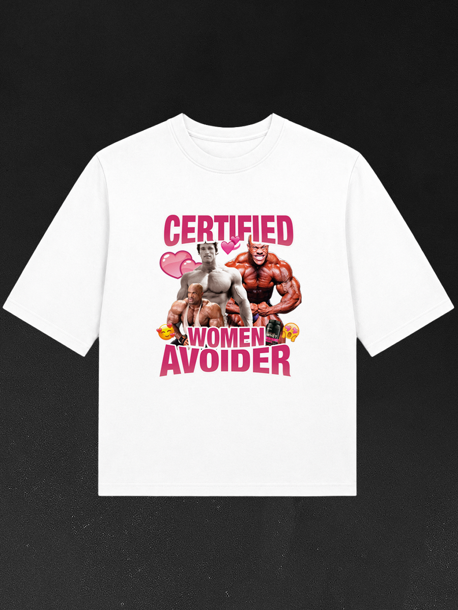 Футболка оверсайз CERTIFIED WOMEN AVOIDER